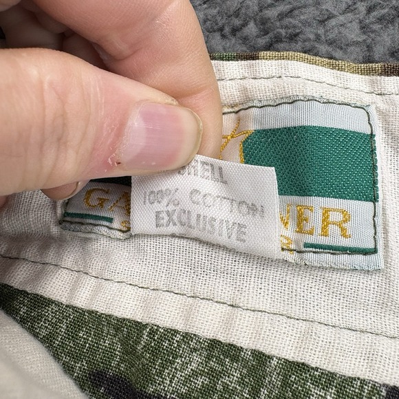 Vintage Game Winner Camo Pants Men 32x28 Army Combat Hunting - Picture 3 of 16